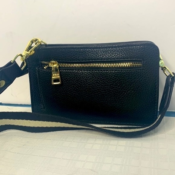 Steve Madden Black "WALLET ON A STRING"Crossbody Purse - Picture 3 of 9